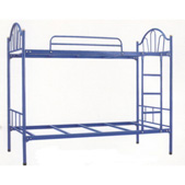 藍色員工宿舍鐵架床
