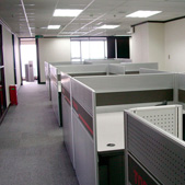 鋼板辦公屏風桌